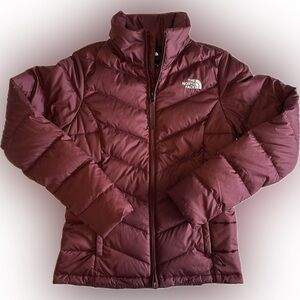 THE NORTH FACE Women's Puffer Jacket - Burgundy Women’s XS